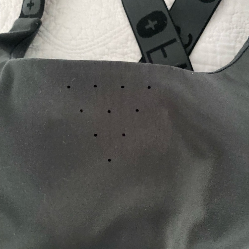 Figs Under Scrubs Olive Green Sports Bra Large - Picture 6 of 6